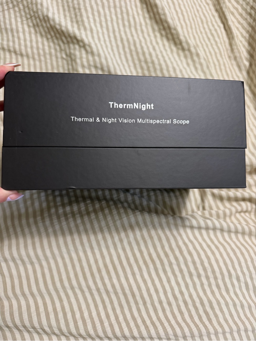 DNT ThermNight Thermal & Night Vision Multispectral Scope - Black